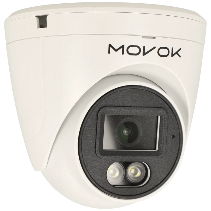 Minidome IP-kamera, 4 MP, fast lins 2.8mm, Vit (Serie 1)