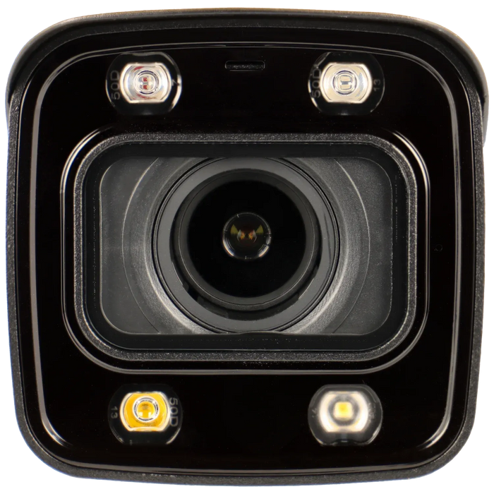 Bullet IP-kamera, 8 MP, zoomlins 2.8-12mm, Svart