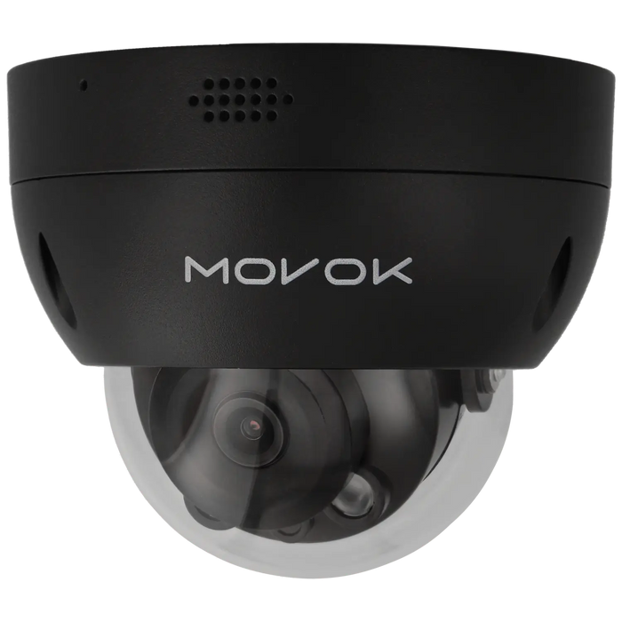Minidome IP-kamera, 5 MP, fast lins 2.8mm, Svart (Serie 3), mod. D351-AS-I-B