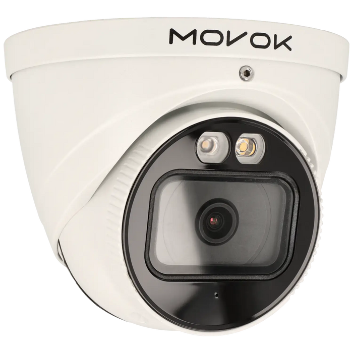 Minidome IP-kamera, 8 MP, fast lins 2.8mm, Vit (Serie 2), mod. T281-AS-LI