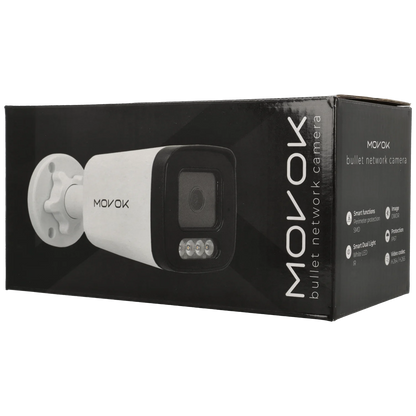 Bullet IP-kamera, 5 megapixlar, fast lins