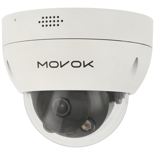 Minidome IP-kamera, 8 MP, fast lins 2.8mm, Vit (Serie 2), mod. D281-AS-LI