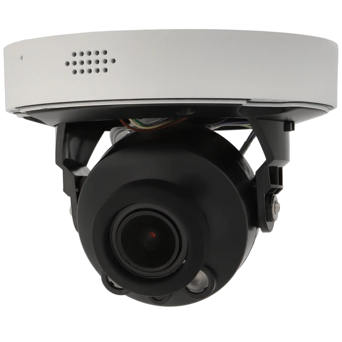 Minidome ip camera of 8 megapíxeles and optical zoom lens