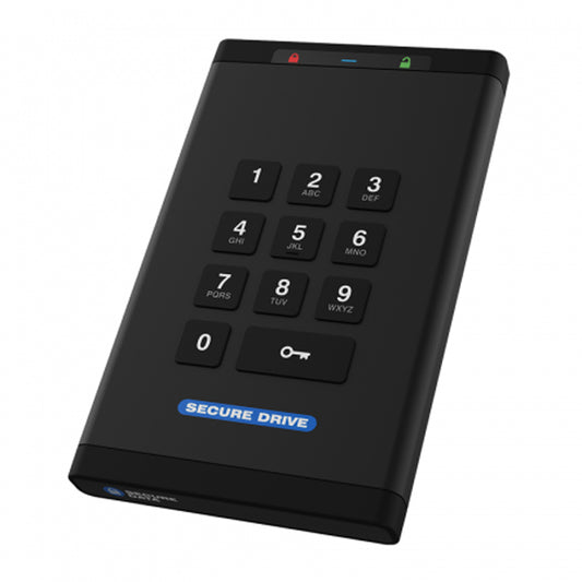SecureDrive KP 500GB krypterad hårddisk