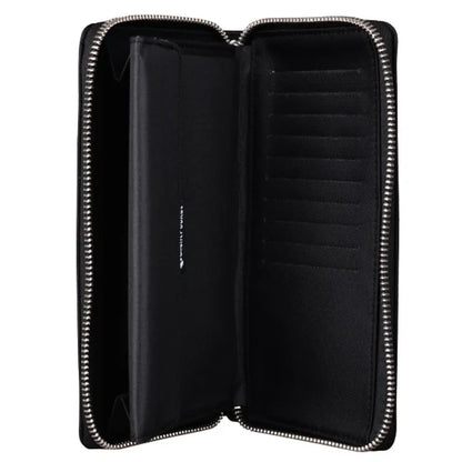 SLNT Faraday wallet with phone inside blocking signal