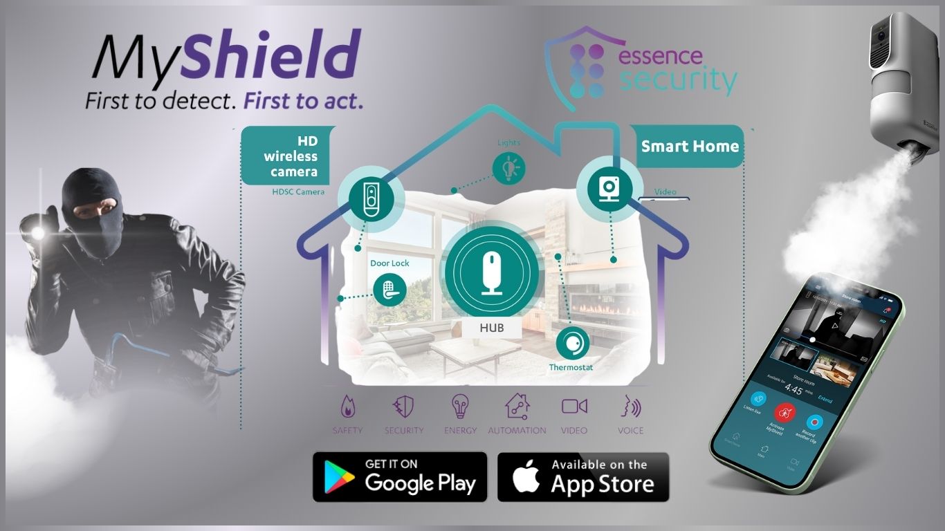 MyShield + essence security — smart home protection
